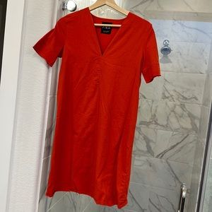 Zara red dress small